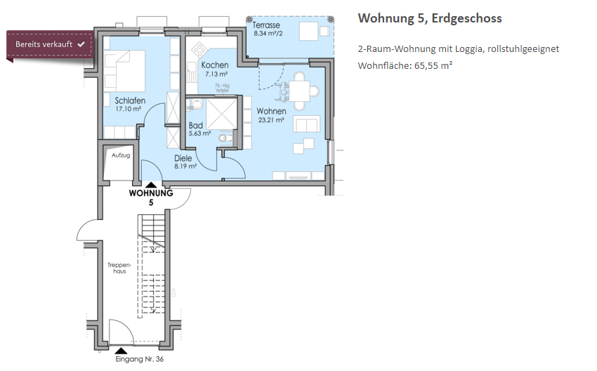 Bernsteinring 36 Grundriss Bild 3